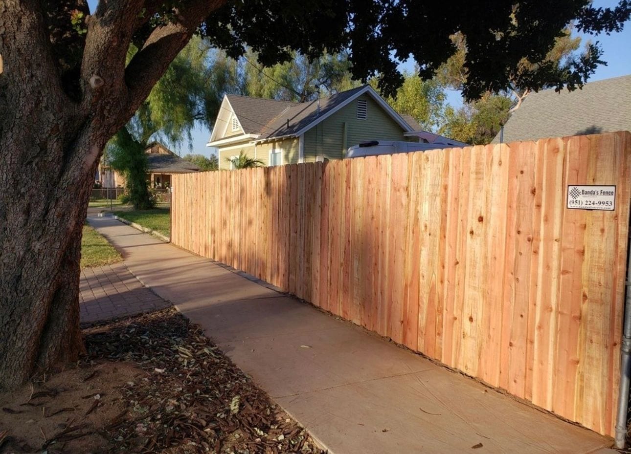 Wood Fence Installation